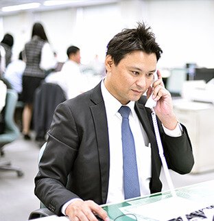 社員の写真